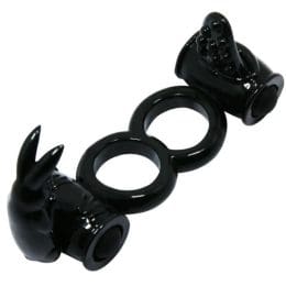 BAILE - SWEET RING DOUBLE RING WITH DOUBLE RABBIT